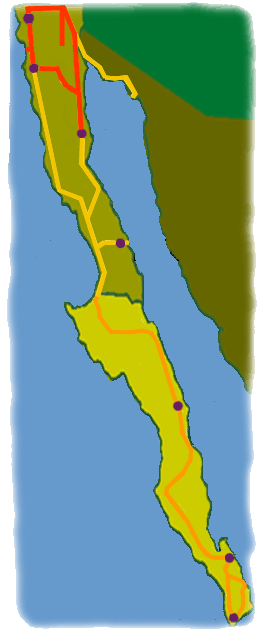 Springbreak Odyssey Route